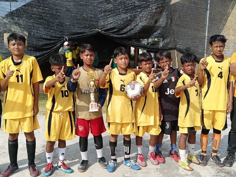 TIM FUTSAL SD NEGERI 3 KILENSARI MERAIH JUARA 1